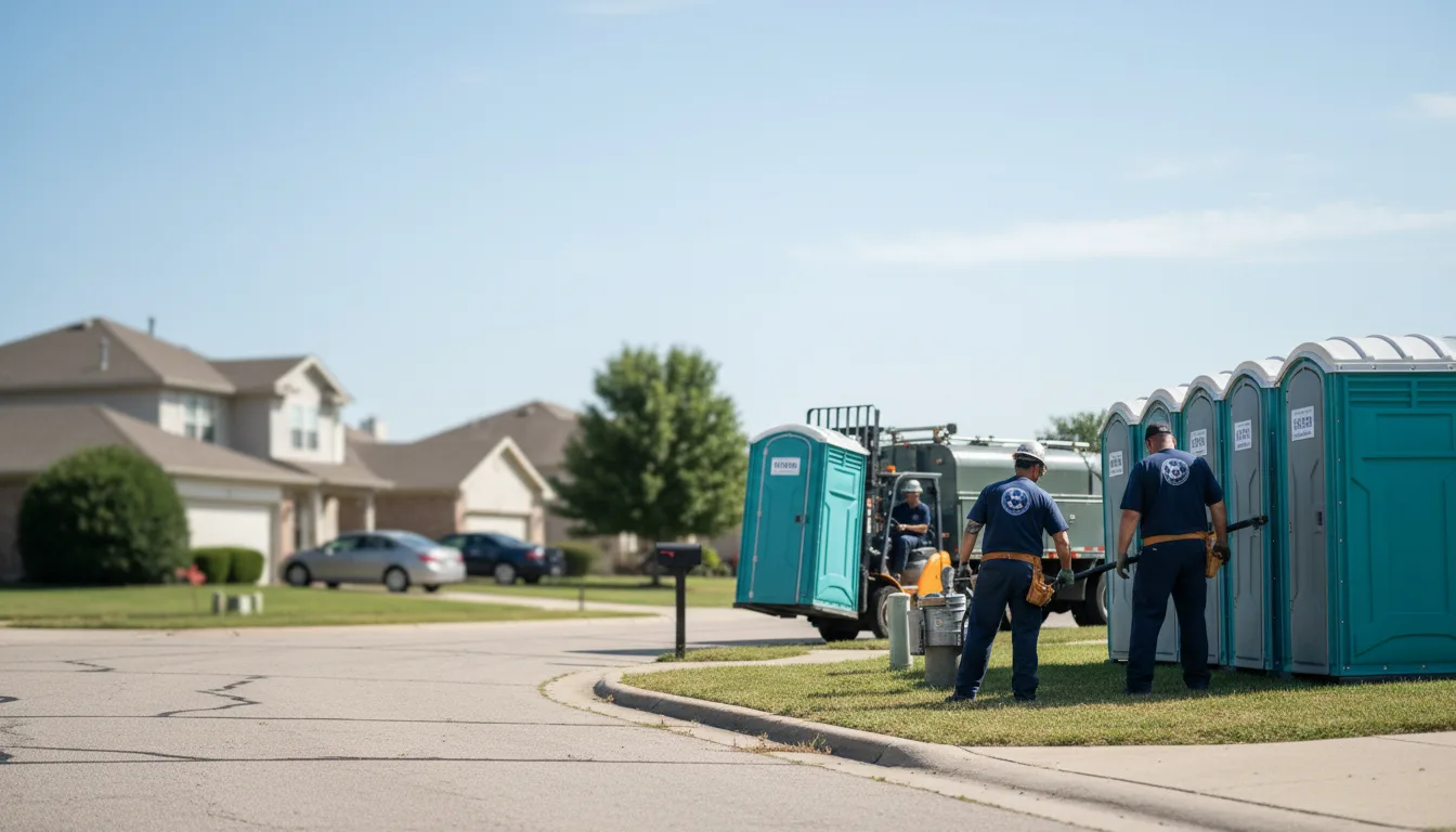 Porta Potty Rental in Rushville, IN near me